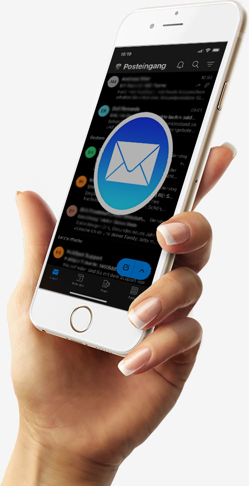 da.web E-Mail Archivierung Handy